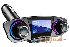 Bluetooth Mp3 Plejer FM transmiter sa LCD